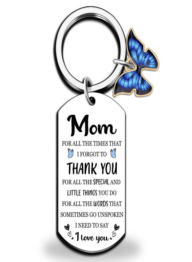 igvean Mom Stocking Stuffers Mother Keychain Mothers Day Gifts from Daughter Son Moms Birthday Gift Ideas Unique Valentines Day Presents for Mother Stepmom - Image 1